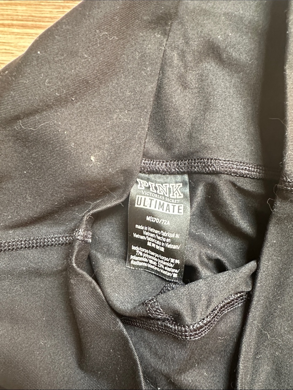 PINK Victoria's Secret Black High-Rise Ultimate Leggings - Picture 3 of 4